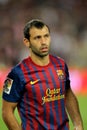 Javier Mascherano of FC Barcelona Royalty Free Stock Photo