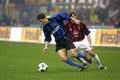 Javier Zanetti In action during the match Royalty Free Stock Photo