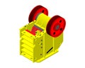 Jaw crusher 3D