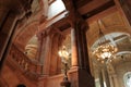 Jaw-droppping view of architecture inside The Grand Staircase,Albany State Capitol Building,New York,2015