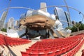 Jay Pritsker Pavilion Chicago Royalty Free Stock Photo