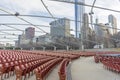 Jay Pritzker Pavilion in Millennium Park locaked in downtown Chicago Royalty Free Stock Photo