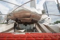 Jay Prtizker Pavilion in Chicago Millennium Park, designed by F Royalty Free Stock Photo