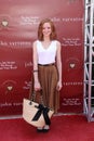 Jayma Mays,John Varvatos Royalty Free Stock Photo