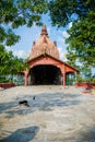 Jaysagar Temple, Ancient temple which is situated on the Sibasagar banks is popular for its height. Royalty Free Stock Photo