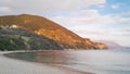 Jaz Beach near Budva at evening Royalty Free Stock Photo