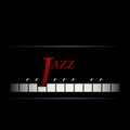 Jazz cafe concept. Abstract piano keyboard. Musical creative invitation.