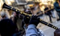 Jazz Clarinet on Royal Street New Orleans Royalty Free Stock Photo