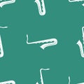Jazz concept. Saxophone. Seamless pattern. Musical instrument Royalty Free Stock Photo