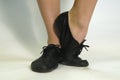 jazz dance shoes Royalty Free Stock Photo