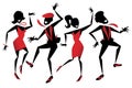 Jazz Dancers Royalty Free Stock Photo