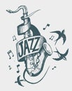 Jazz emblem