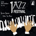 Jazz festival Poster Royalty Free Stock Photo