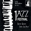 Jazz festival Poster Royalty Free Stock Photo