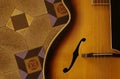 Jazz Guitar Royalty Free Stock Photo