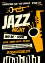 JAZZ NIGHT PARTY POSTER