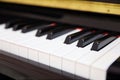 Jazz Piano Keys Royalty Free Stock Photo