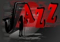 Jazz poster, cdr vector