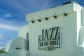 Jazz on the Rocks at Sunset Point sign, Cabo San Lucas, Mexico