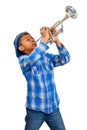 Jazz trumpeter.