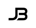 JB Letter Logo Design Creative Modern