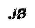 JB Letter Logo Design Creative Modern Royalty Free Stock Photo