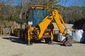 A JCB Earthmoving Construction Digger- Plant Machinery Industry Industrial Tool