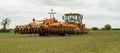 JCB fastrac tractor with cultipress