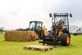 Jcb teleskid and jcb forklift Royalty Free Stock Photo