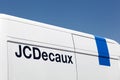 JCDecaux logo on a vehicle Royalty Free Stock Photo