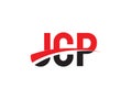 JCP Letter Initial Logo Design Vector Illustration Royalty Free Stock Photo