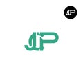 JCP Logo Letter Monogram Design Royalty Free Stock Photo