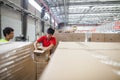 JD.com staff receiving incoming goods, sorting products, and preparing shipments at the Northeast China based Gu'an warehouse