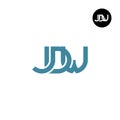 JDW Logo Letter Monogram Design Royalty Free Stock Photo