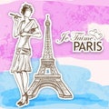 Je taime paris lady