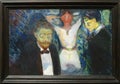 Jealousy 1913 framed painting by Norwegian painter Edvard Munch