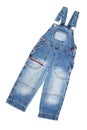 Jean overalls Royalty Free Stock Photo