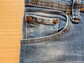 Jean's front pocket