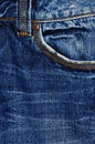 Jean texture Royalty Free Stock Photo