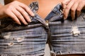 Jeans Royalty Free Stock Photo