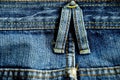 Jeans, back with belt loops Royalty Free Stock Photo