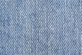 Jeans background. Light blue denim fabric texture Royalty Free Stock Photo