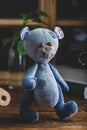 Jeans Bear Toy Royalty Free Stock Photo