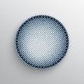 Jeans circle Royalty Free Stock Photo