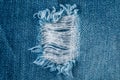 Jeans. Close-up of blue denim jeans texture background Royalty Free Stock Photo