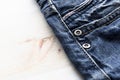 Jeans detail