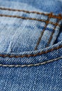 Jeans detail close-up