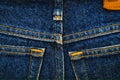 Jeans, fabric, denim indigo Royalty Free Stock Photo