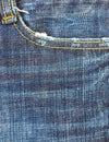 Jeans fabric with pocket background