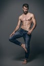 Jeans for men Royalty Free Stock Photo